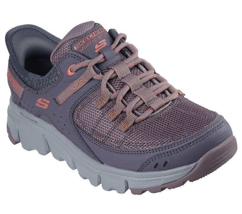 Women's Wide Fit Skechers 180147 Slip-ins Summits At Trainers in Black - Image 10