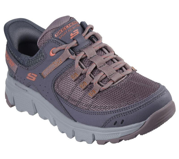 Women's Wide Fit Skechers 180147 Slip-ins Summits At Trainers in Black - Image 1