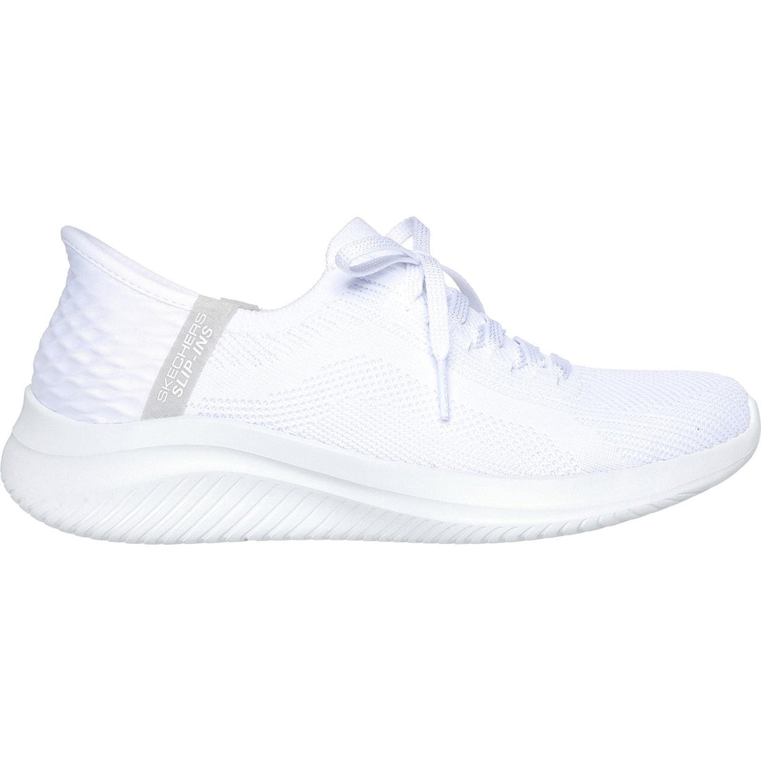 Women's Wide Fit Skechers Slip-ins 149710 Ultra Flex 3.0 Brilliant Trainer in Black - Image 7