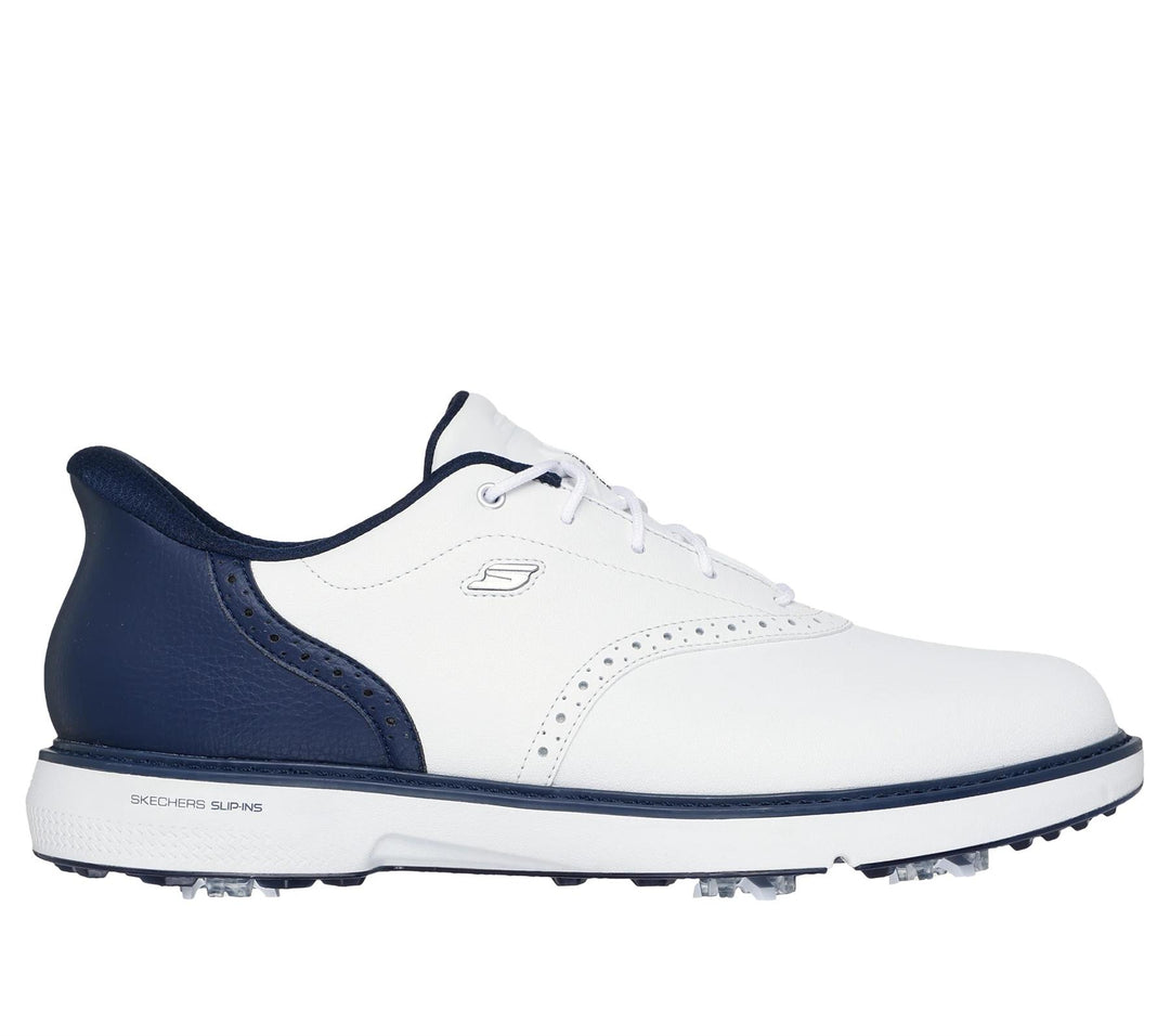 Men's Wide Fit Skechers Slip-ins 214125 Prestige Go Golf Waterproof Trainers in Black - Image 7