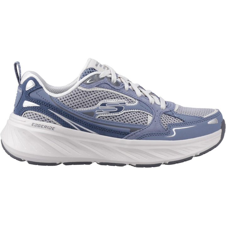 Women's Wide Fit Skechers 150493 Edgeride Trainers in Slate - Image 1