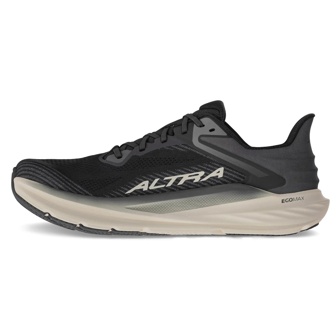 Men's Wide Fit Altra Torin 8 Trail Running Trainers in Black/White - Image 3