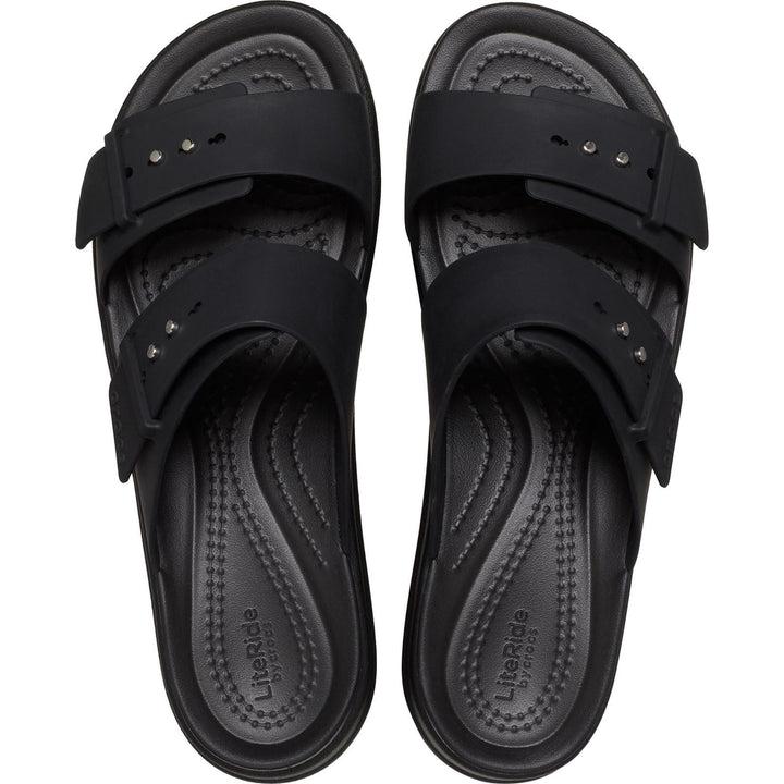 Women's Crocs 207431 Brooklyn Sandals in Black - Image 1