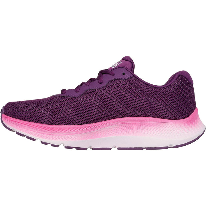 Women's Wide Fit Skechers 128621 Go Run Consistent 2.0 Fast Pace Trainers in Plum - Image 1
