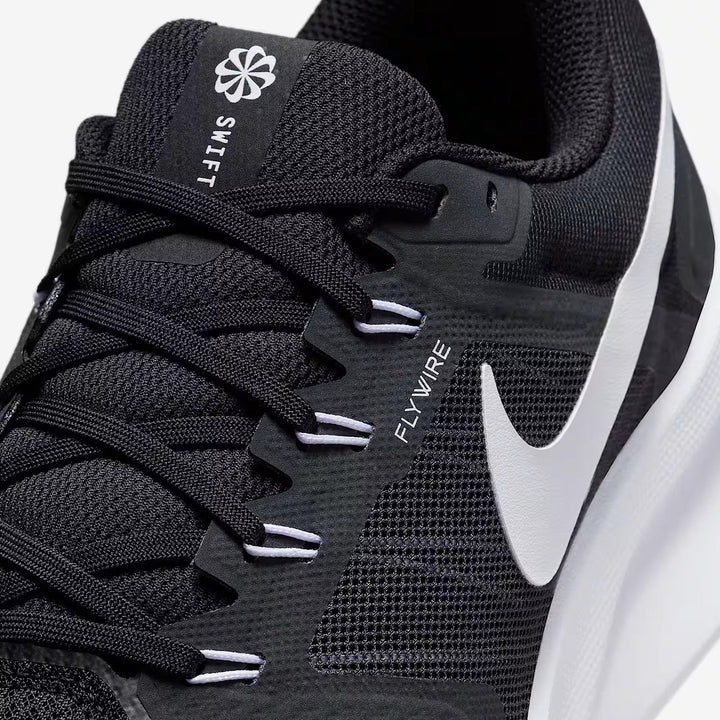 Men's Wide Fit Nike FZ9666-001 Run Swift 3 Running Trainers in Black/Dark Smoke Grey - Image 1