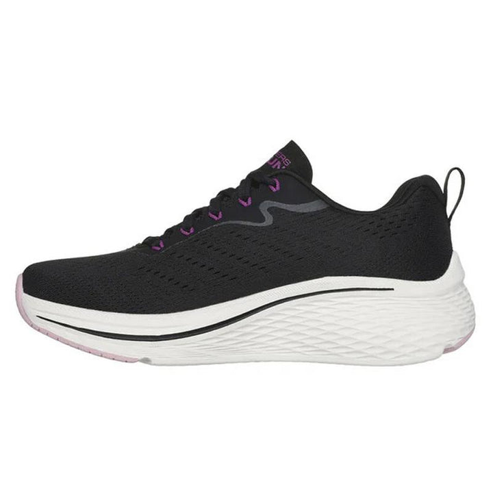 Women's Wide Fit Skechers 129601W Max Cushioning Elite 2.0 Levitate Trainers in Black/Purple - Image 1