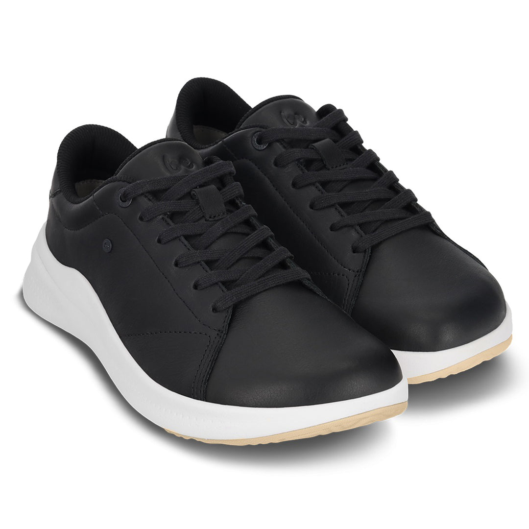 Men's Wide Fit Be Lenka Streetwise Walking/Running Trainers in Black/White - Image 4