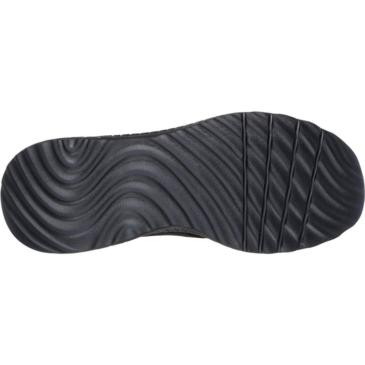 Women's Wide Fit Skechers 117505 Slip-ins Bobs Sport Squad Chaos Trainers in Grey - Image 1