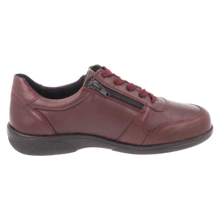 Women's Wide Fit DB Mollie Shoes in Black Leather - Image 1