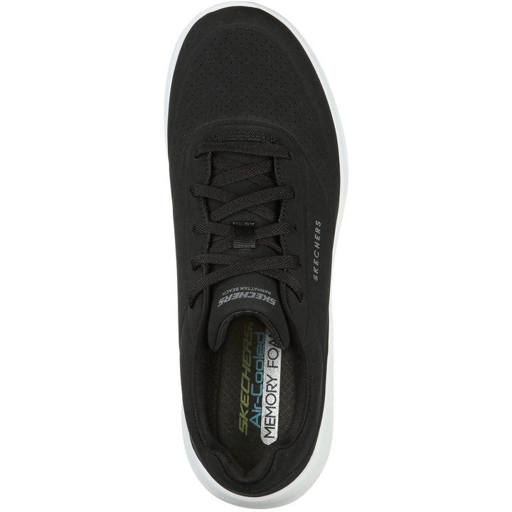 Men's Wide Fit Skechers 232209 Ultra Flex 2.0 Vicinity Trainers - Black/White in Black/White - Image 1