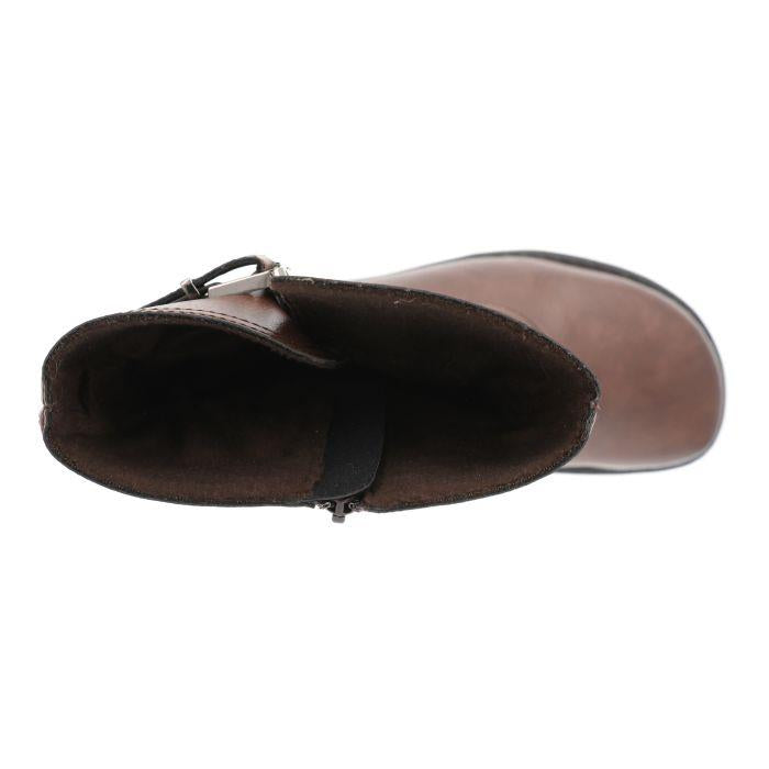 Women's Wide Fit DB Muntjac Boots in Black Smooth Synthetic - Image 10