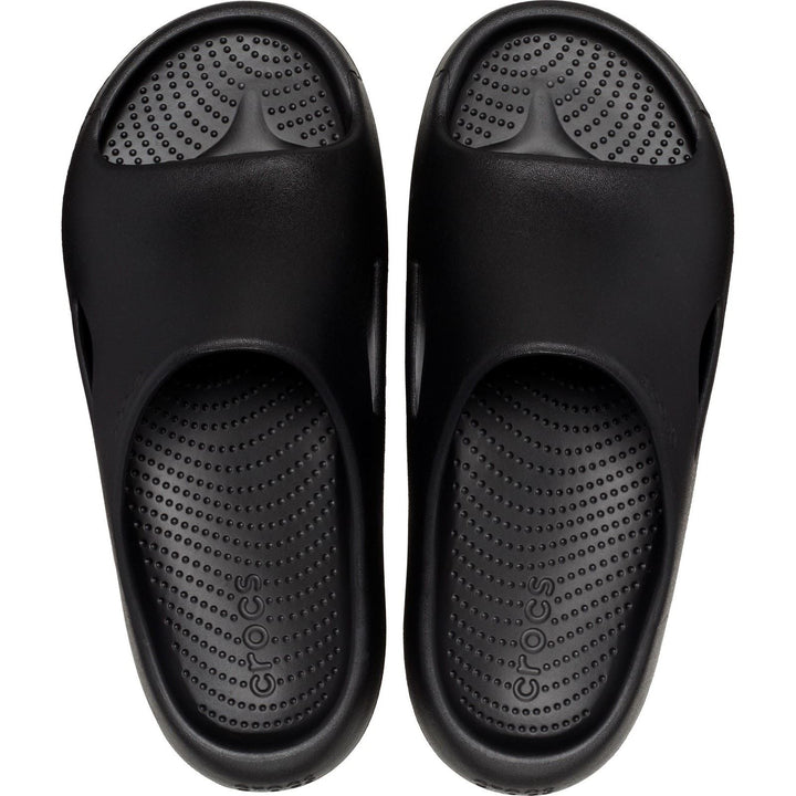 Men's Crocs 208392 Mellow Recovery Slippers in Black - Image 1
