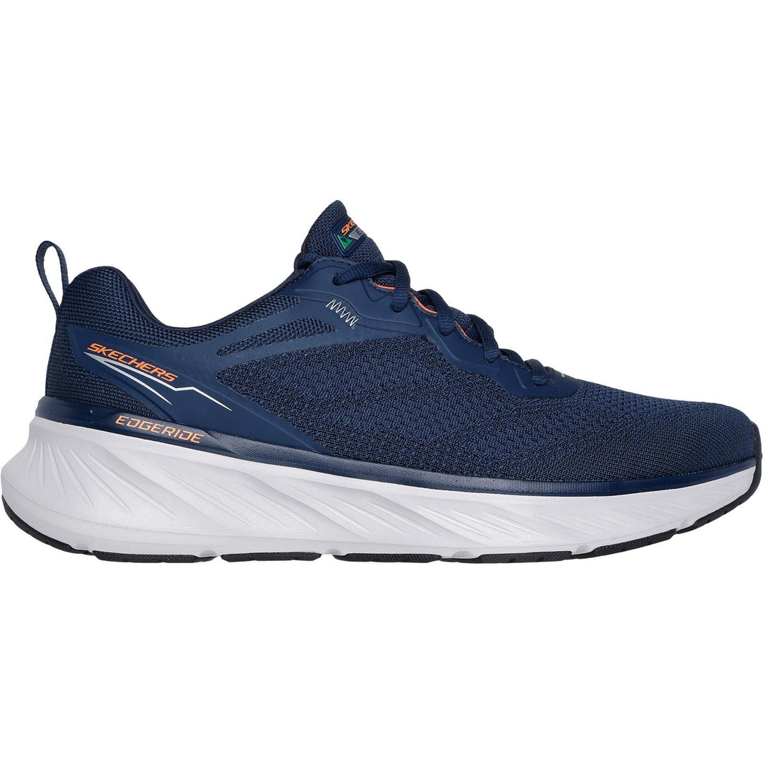 Men's Relaxed Fit Skechers Edgeride 232836 Exxo Trainers in Black - Image 6
