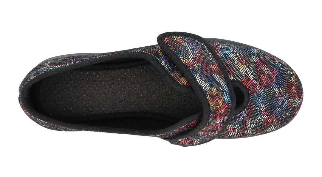 Women's Wide Fit DB Shrew Shoes in Black Multi - Image 5