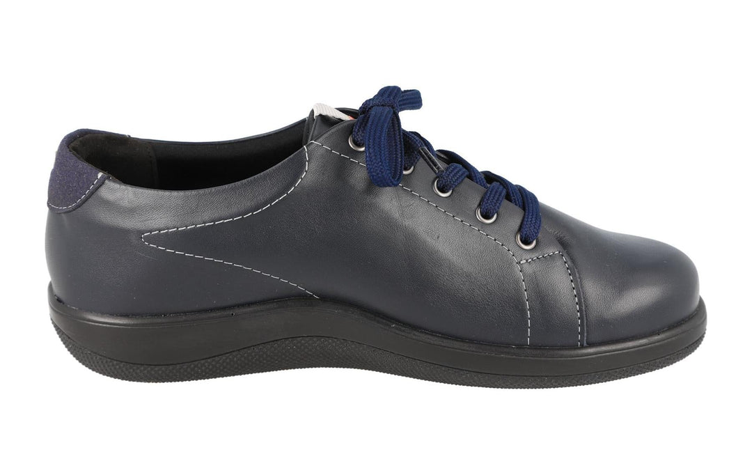 Women's Wide Fit DB Taylor Shoes in Black - Image 9