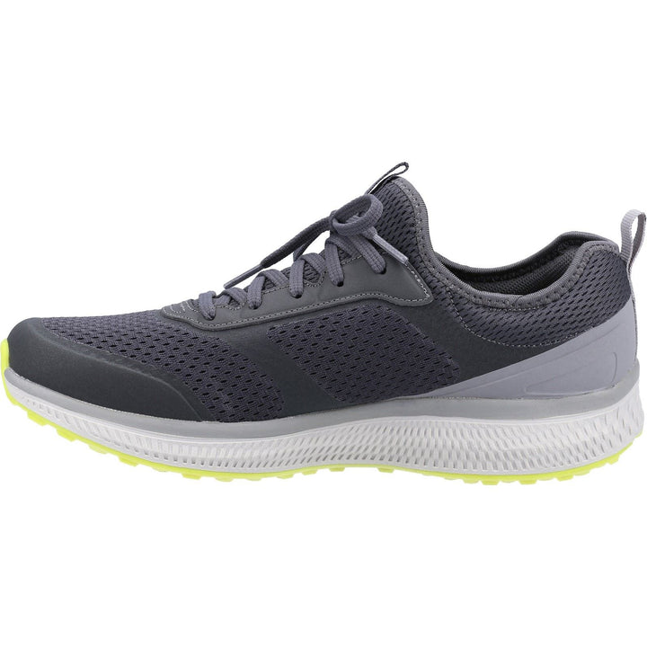 Men's Wide Fit Skechers 220102 GOrun Consistent Trainers - Charcoal/Lime in Charcoal/Lime - Image 1