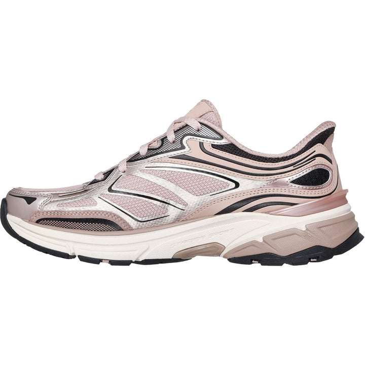 Women's Wide Fit Skechers 150710 Slip-ins Stamina Sport Trainers in Black - Image 1