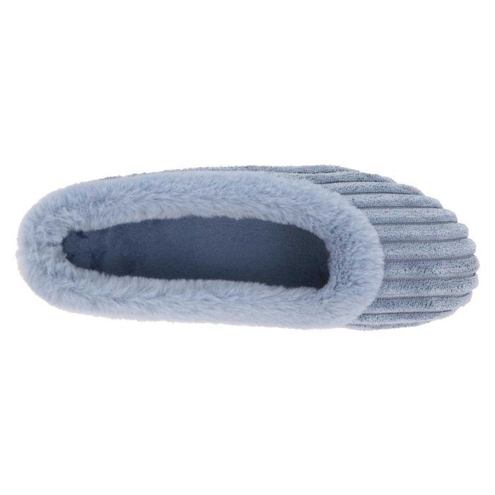 Women's Wide Fit DB Andrea Slippers in Pink Textile - Image 1