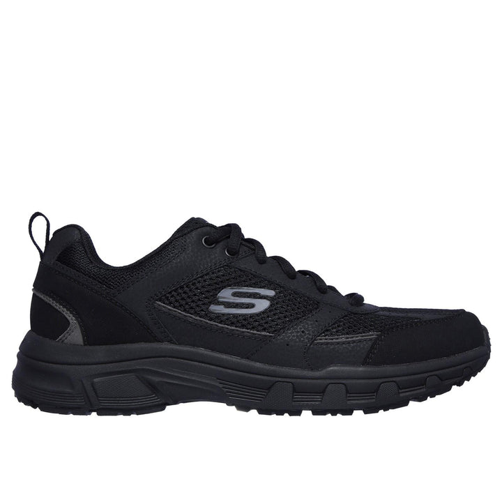 Men's Relaxed Fit Skechers 51898 Oak Canyon Verketta Trainers in Black - Image 1