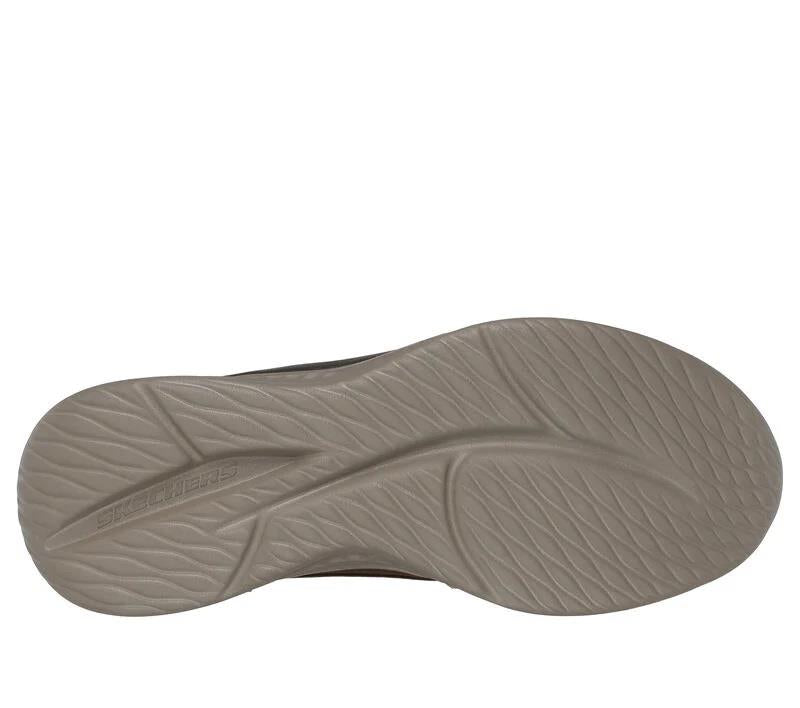 Men's Relaxed Fit Skechers 205237 Slip-ins Slade Cooper Trainers in Brown - Image 6