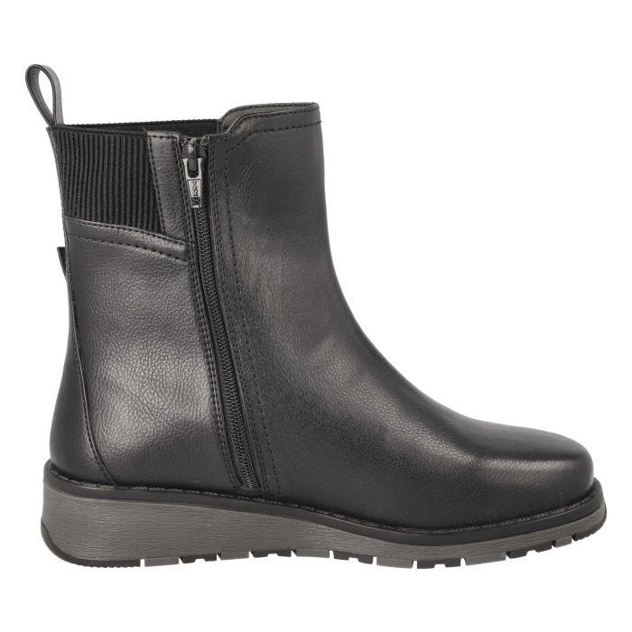 Women's Wide Fit DB Yosemite Boots in Black Synthetic - Image 1