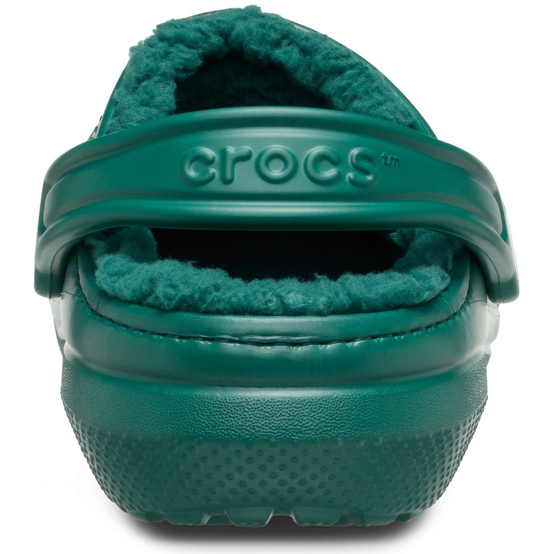 Women's Crocs 203591 Classic Lined Clog Sandal in Emerald - Image 6