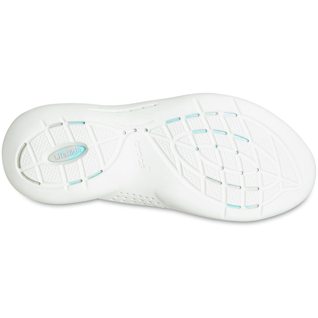 Women's Crocs 207632 Literide 360 Marbled Pacer Shoes in White/Multi - Image 8