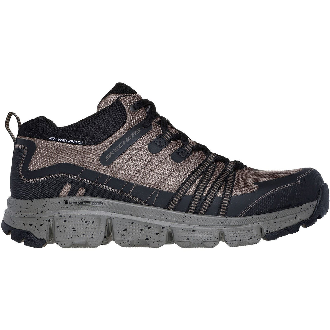 Men's Wide Fit Skechers 237701 At Summits Canobie Trainers in Black - Image 7
