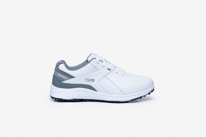 Men's Wide Fit Tredd Well Golf Proformer Shoes in White - Image 1