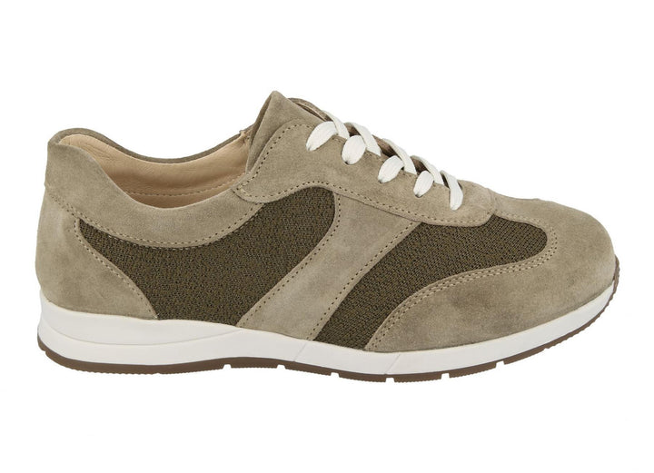 Womens Wide Fit DB Linton Canvas in Sky Blue - Image 1