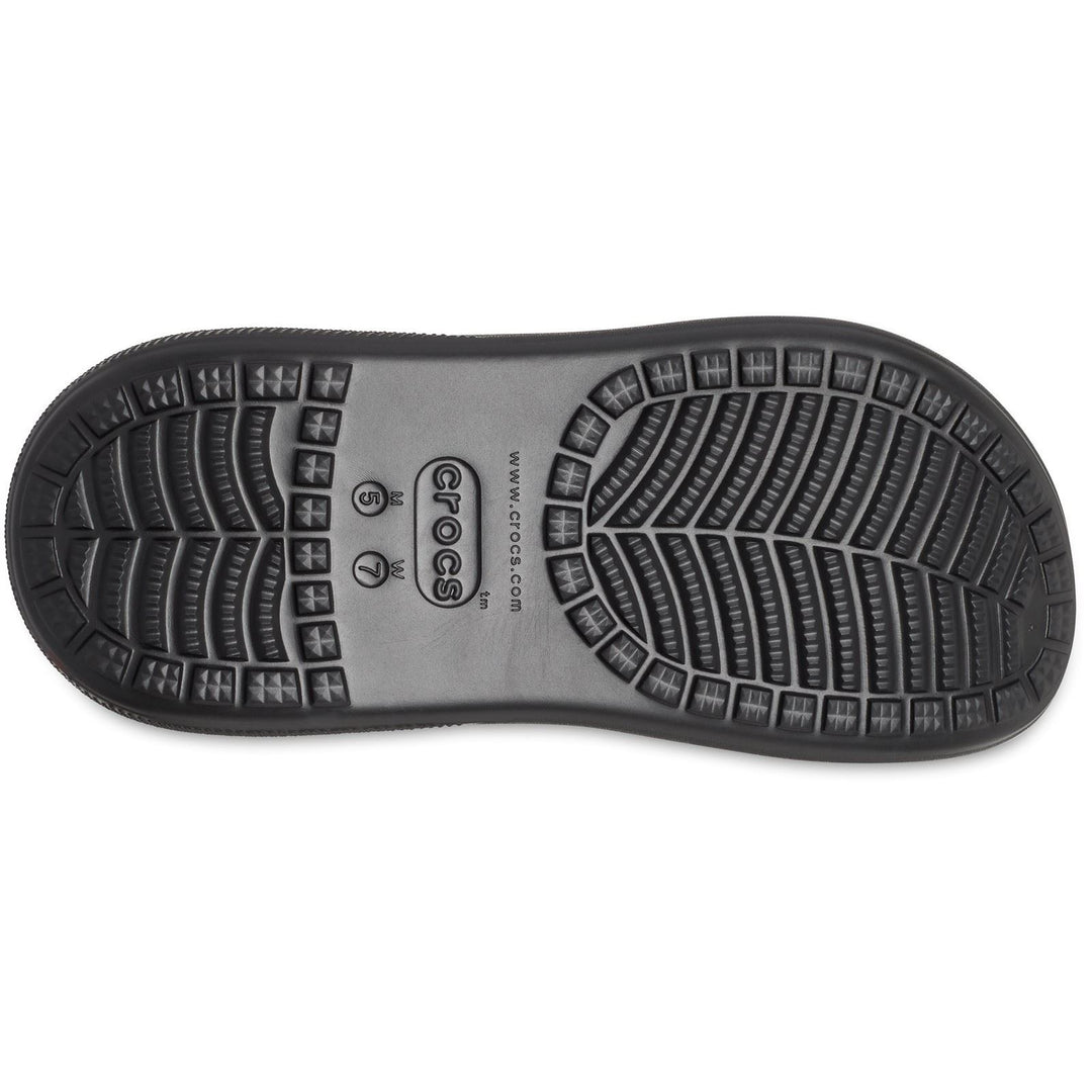 Women's Crocs 207521 Crush Clog Sandals in Black - Image 6