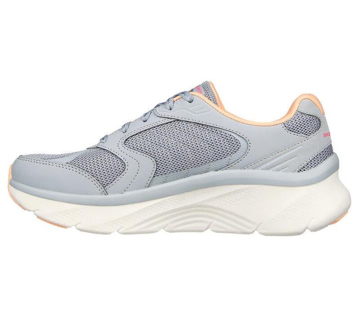 Women's Wide Fit Skechers 149686 Relaxed Fit Arch Fit D'lux Trainers in Navy/Blue - Image 1