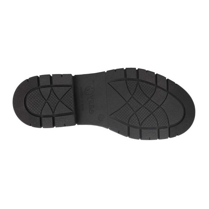Women's Wide Fit DB Cirrus Lace Up Boots in Black Leather - Image 7