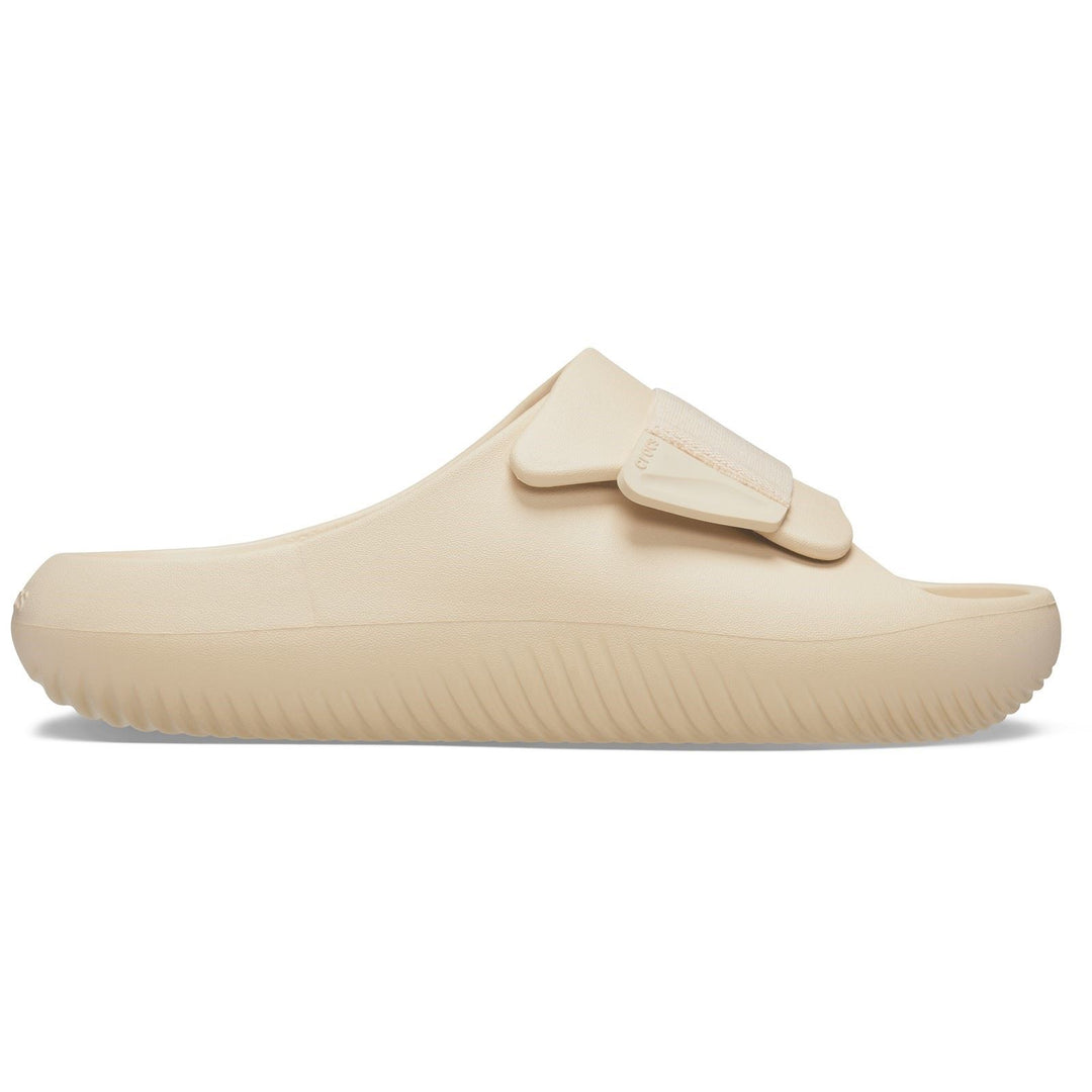 Women's Crocs 209413 Mellow Luxe Slippers in Black - Image 8