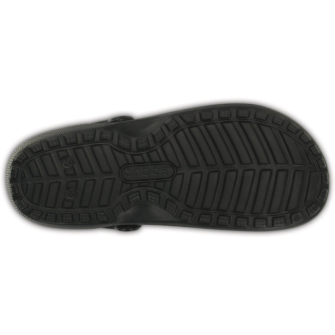 Women's Crocs 203591 Classic Lined Clog Sandals in Black - Image 7