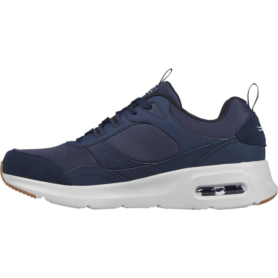 Men's Wide Fit Skechers 232646 Skech Air Court Homegrown Trainers in Navy/Black - Image 5