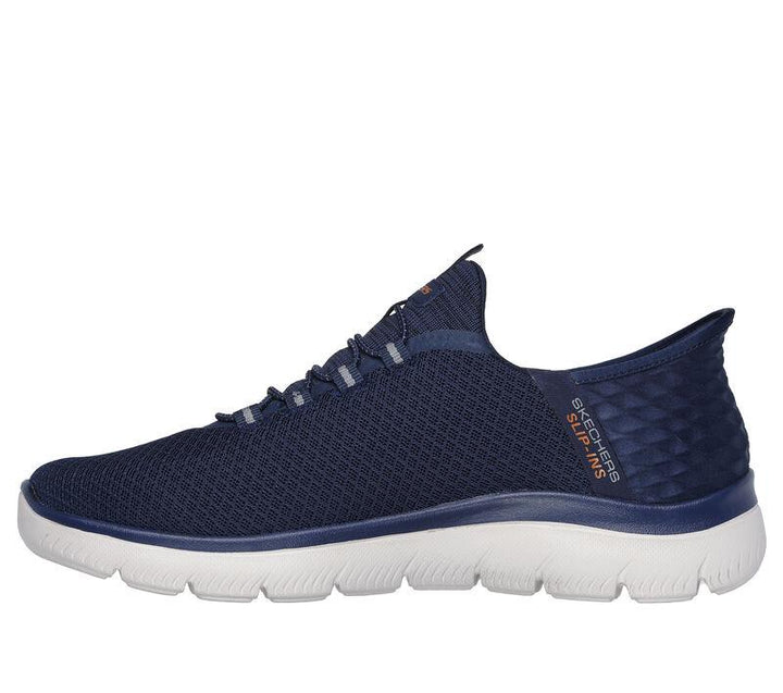 Men's Wide Fit Skechers 232457 Slip-ins Summits High Range Trainers in Black - Image 1