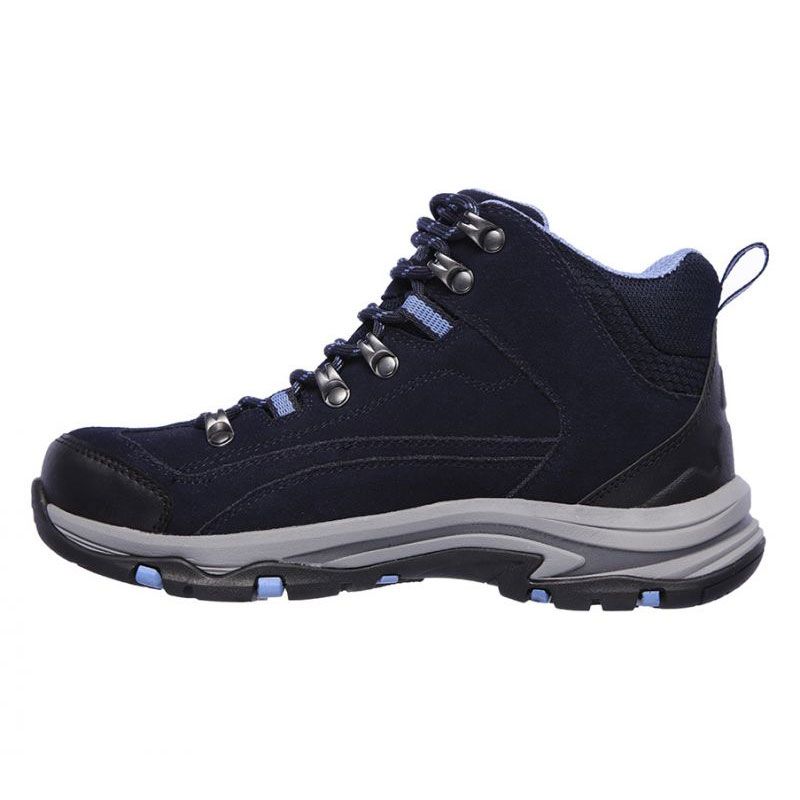 Women's Relaxed Fit Skechers 167004 Trego Alpine Trail Outdoor  Hiking Boots - Navy in Navy - Image 4