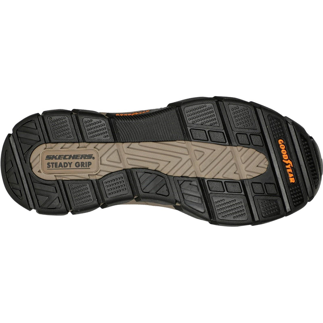 Men's Relaxed Fit Skechers 204810 Slip-ins Respected Elgin Trainers - EXCLUSIVE in Brown - Image 6