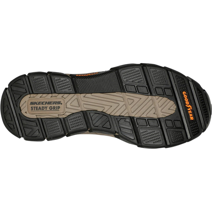 Men's Relaxed Fit Skechers 204810 Slip-ins Respected Elgin Trainers - EXCLUSIVE in Brown - Image 1