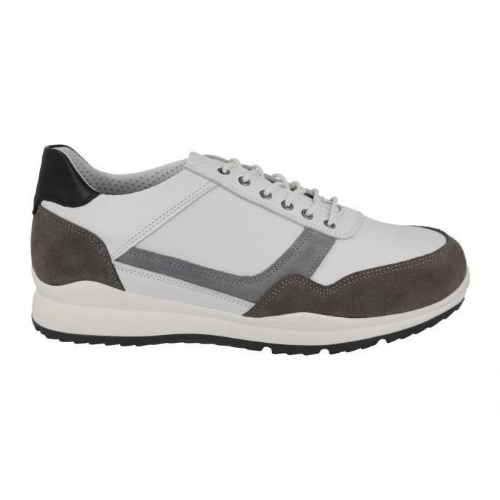 Men's Wide Fit DB Benedict Trainers in Black / Grey - Image 14