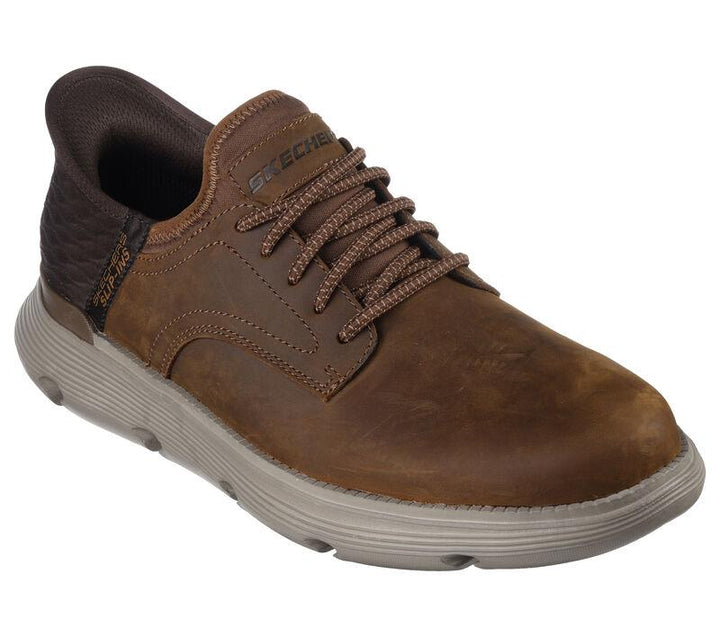 Men's Wide Fit Skechers 205046 Slip-ins Garza Gervin Trainers in Black - Image 1