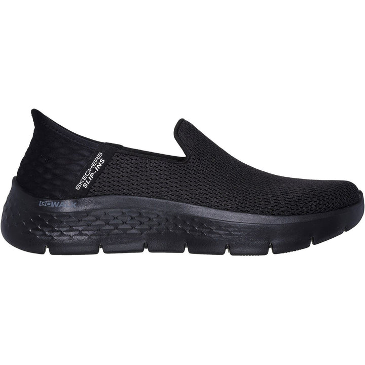 Women's Wide Fit Skechers 207230 Go Walk Flex Relish Trainers in Black - Image 1