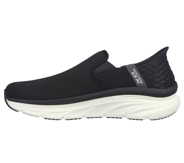 Men's Wide Fit Skechers 232455 Slip-ins RF D'Lux Walker Trainers in Black - Image 1