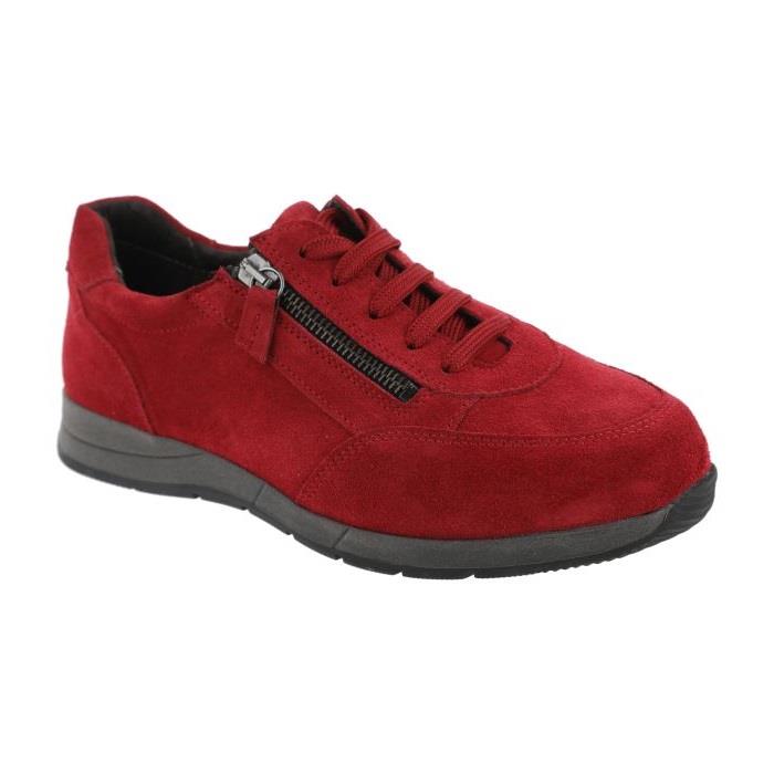 Women's Wide Fit DB Harrier Trainers in Blue Suede - Image 10