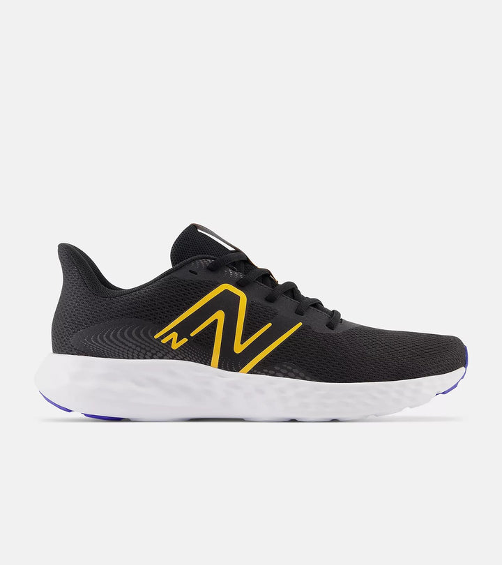 Men's Wide Fit New Balance M411CB3 Running Trainers in Black - Image 1
