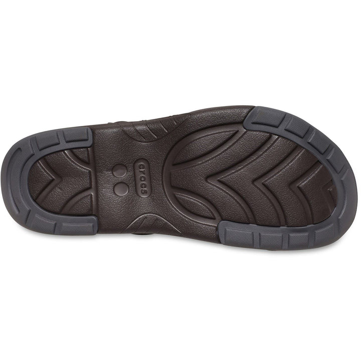 Women's Crocs 209857 Yukon Fisherman Sandals in Espresso - Image 1