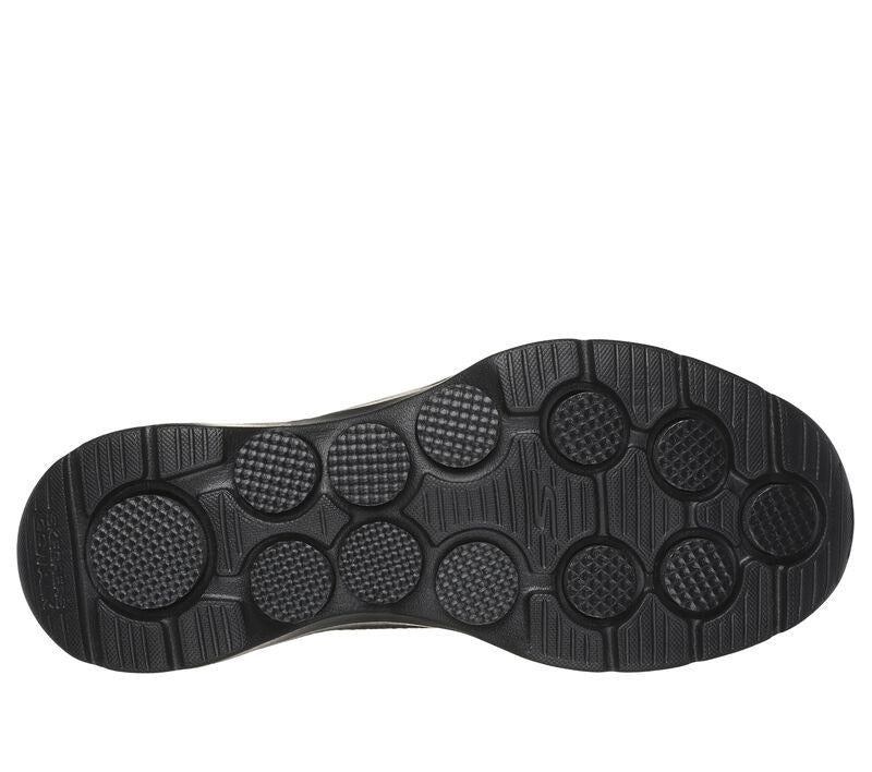 Women's Wide Fit Skechers 125218 Go Walk 7 Ivy Trainers in Black - Image 6