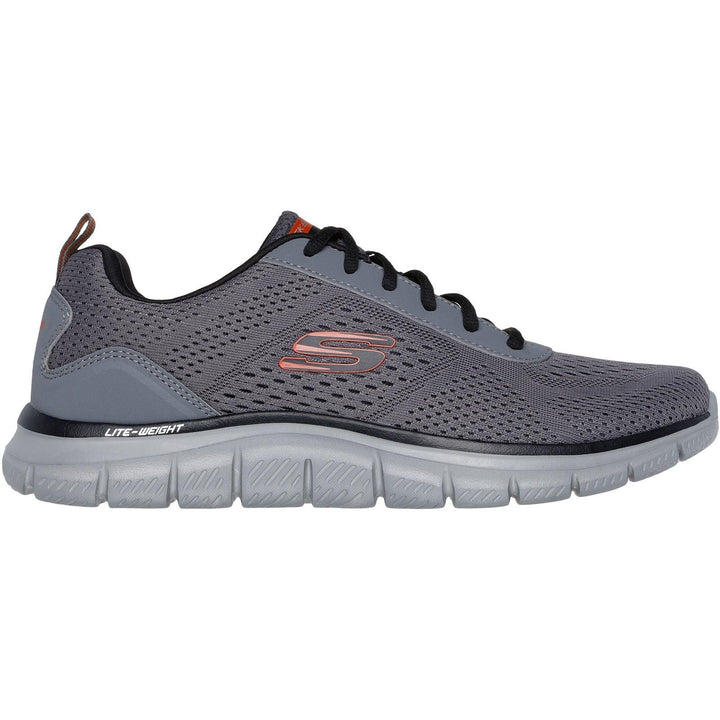Men's Wide Fit Skechers Track 232758 Leshur Trainers in Blue - Image 1