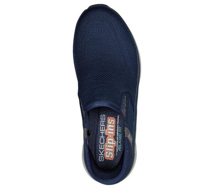 Men's Wide Fit Skechers 232455 Slip-ins RF Orford D'Lux Walker Trainers in Navy - Image 1